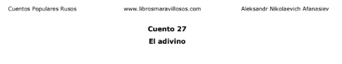 EL ADIVINO