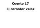 EL CORREDOR VELOZ