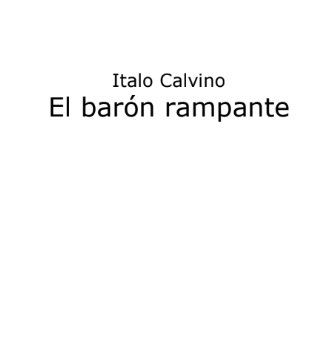 EL BARÓN RAMPANTE